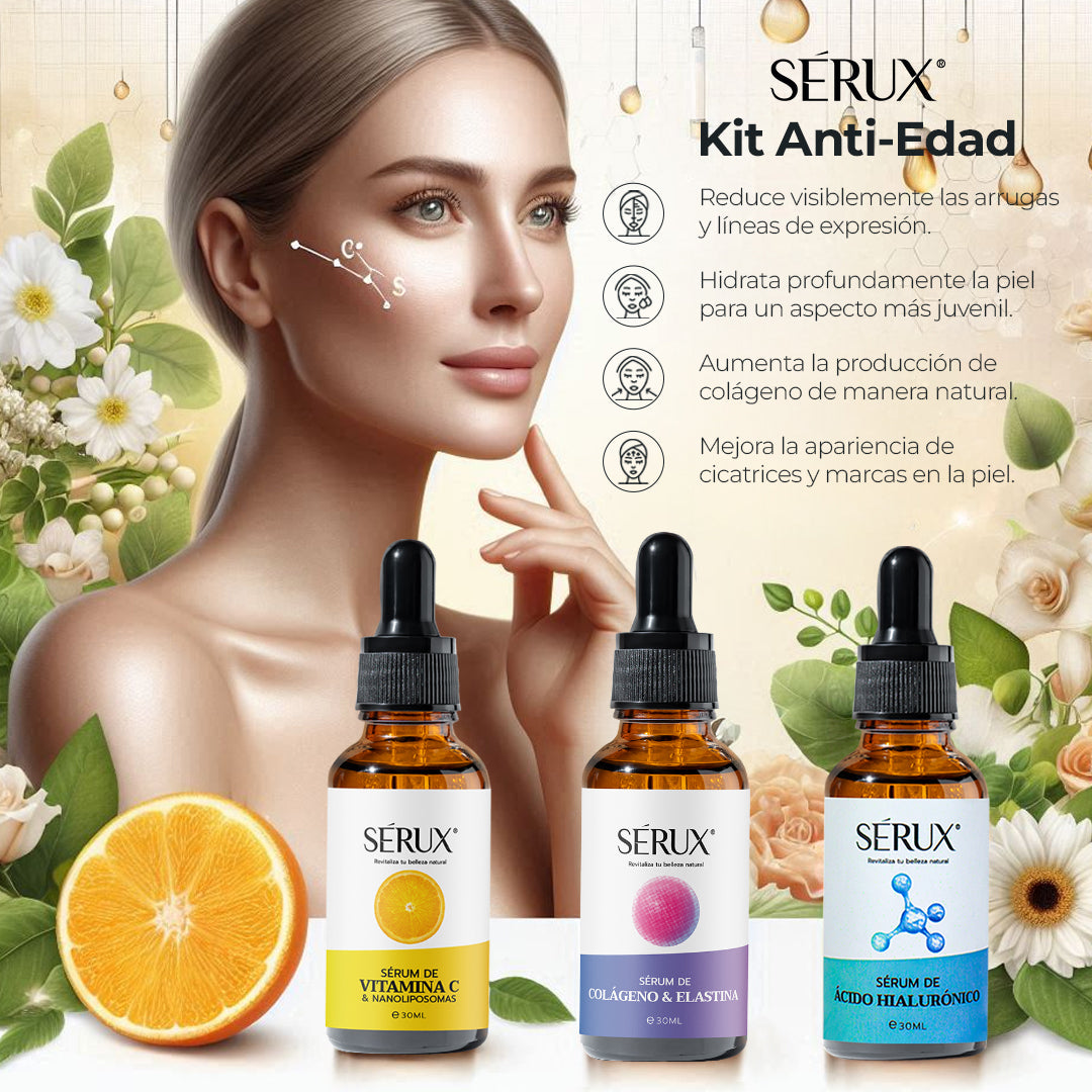 Kit Anti Edad Serux: AgeReset Pro™