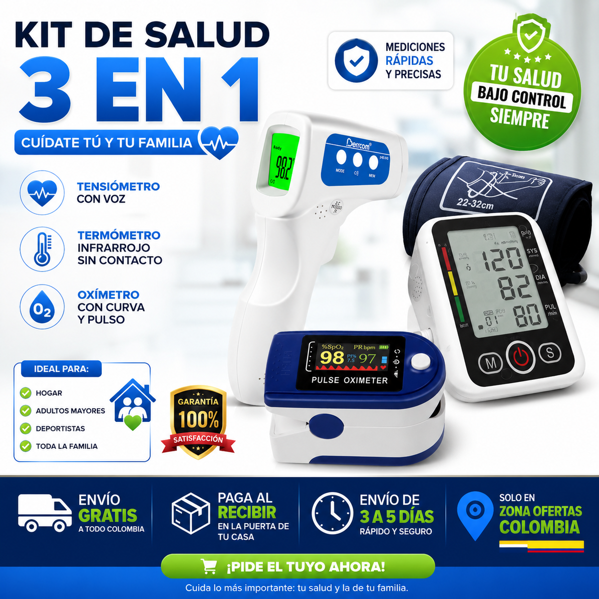 VitalCare 3 en 1™ 🩺