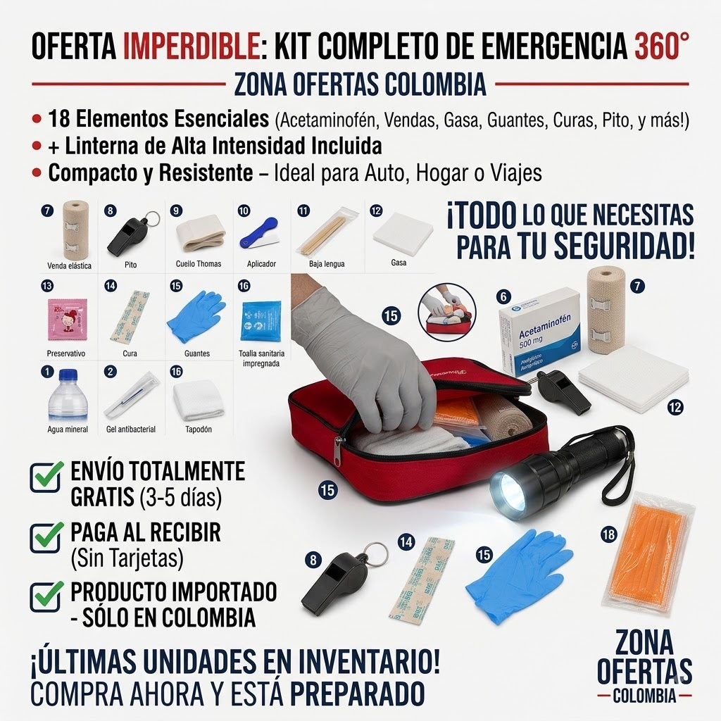 BOTIQUÍN DE RESCATE TOTAL 360°™