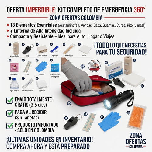 BOTIQUÍN DE RESCATE TOTAL 360°™