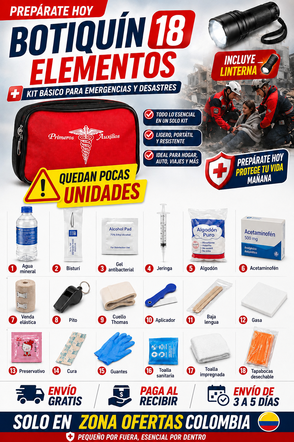 BOTIQUÍN DE RESCATE TOTAL 360°™